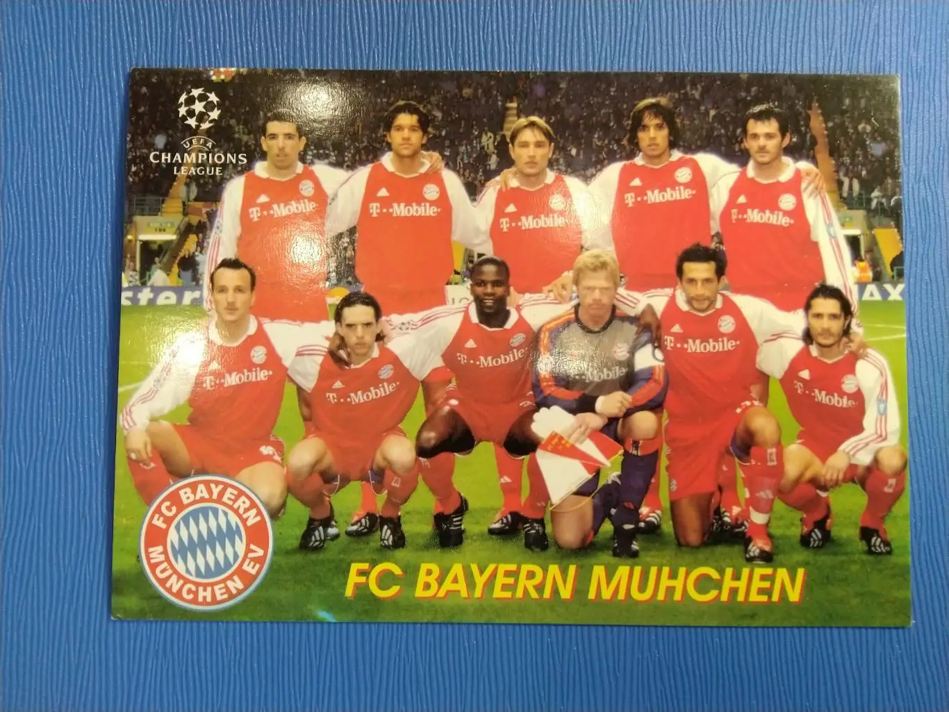 ОТКРЫТКА-КАРТОЧКА МОЙ ФУТБОЛ - БАВРИЯ №712