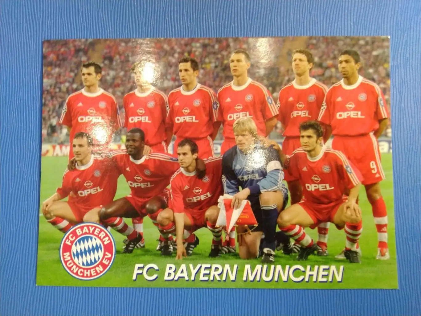 ОТКРЫТКА-КАРТОЧКА МОЙ ФУТБОЛ - БАВРИЯ №85