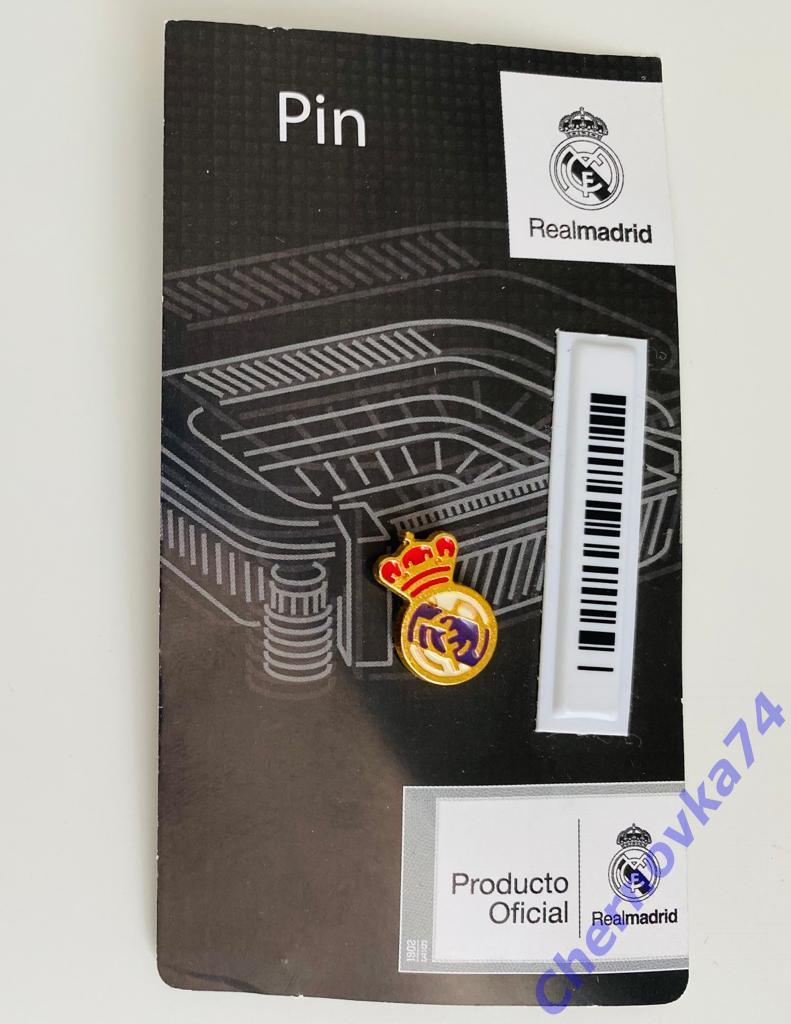 Официальный значок футбольного клуба Реал Мадрид