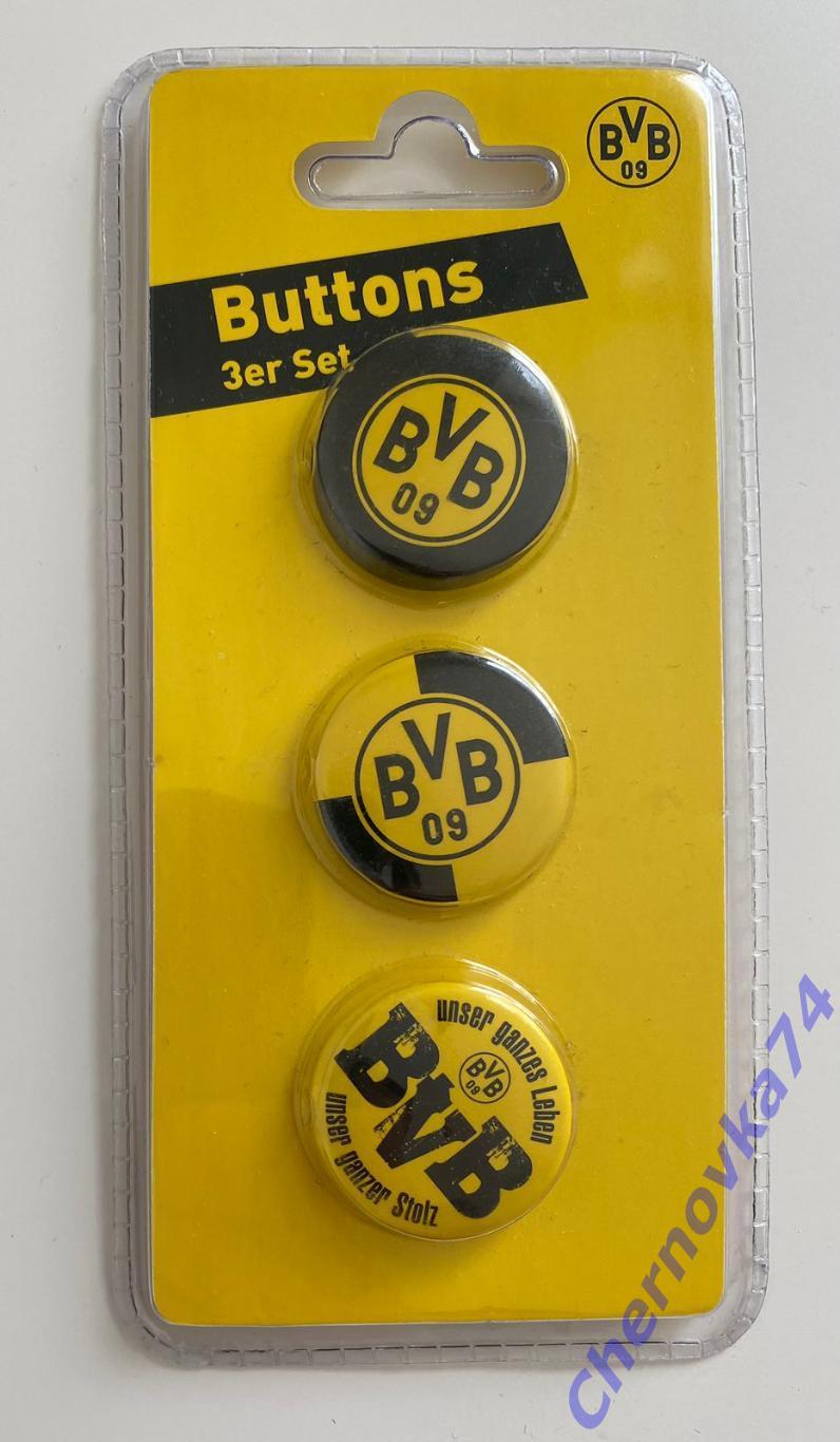Официальные значки футбольного клуба Боруссия Дортмунд (Borussia Dortmund)