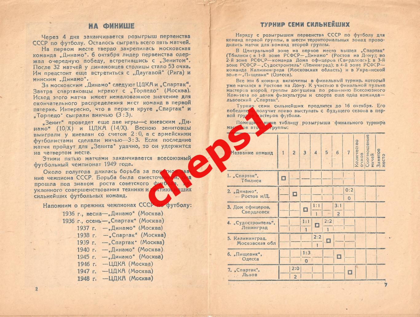 1946 - 1965 программы Динамо (Минск) (выезд) в формате PDF 4