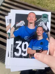 Автограф Матвея Сафонова