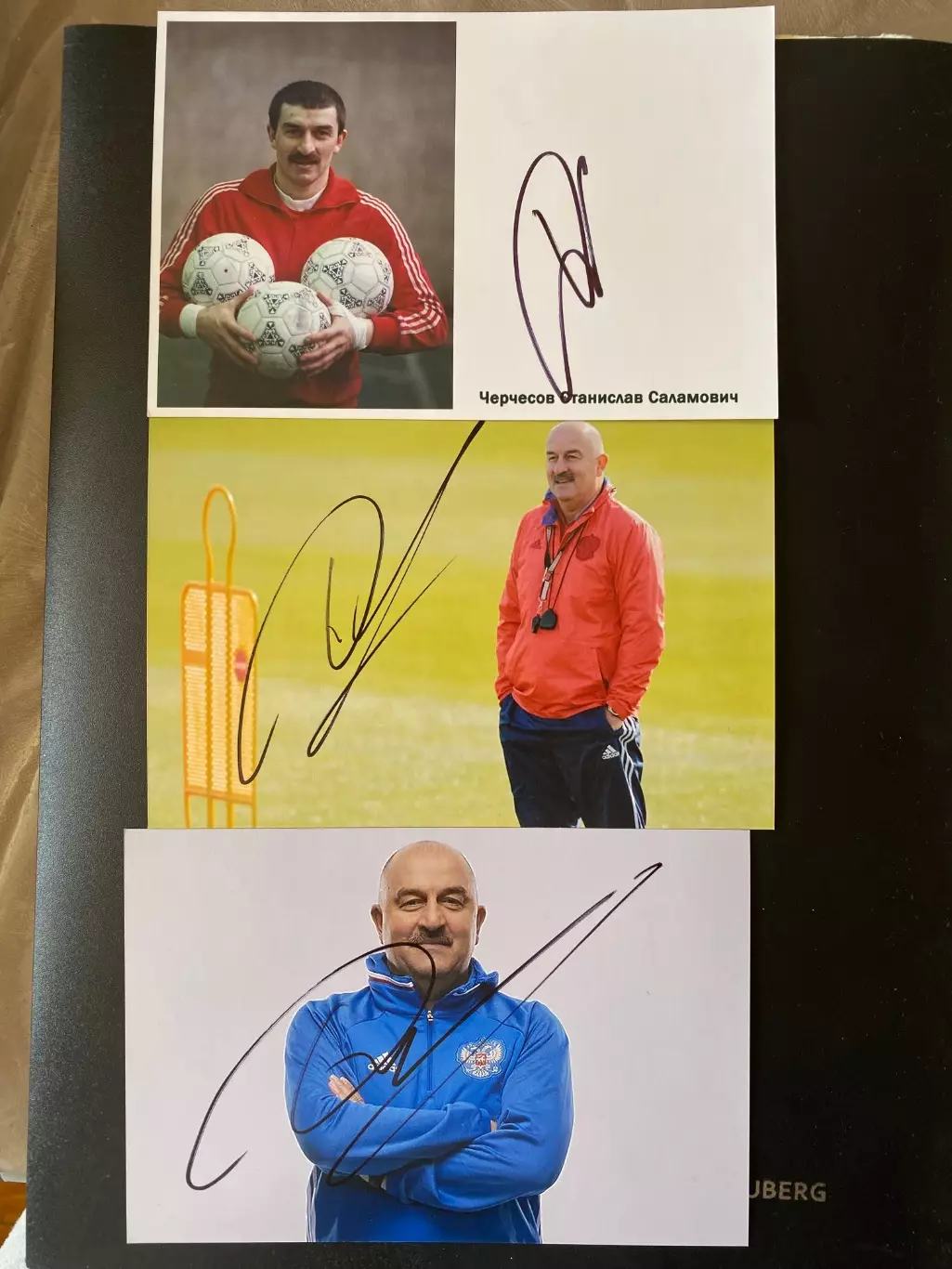 Автограф Станислава Черчесова
