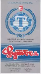 Торпедо (Запорожье) - ЦСКА (Киев) 17.11.1996 К