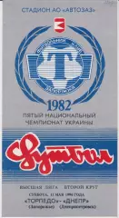Торпедо (Запорожье) - Днепр (Днепропетровск) 11.05.1996 К