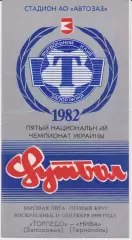 Торпедо (Запорожье) - Нива (Тернополь) 10.09.1995 К