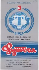 Торпедо (Запорожье) - Звезда НИБАС (Кировоград) 28.03.1996 К