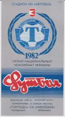 Торпедо (Запорожье) - СК Николаев 22.04.1996 К