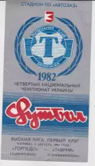 Торпедо (Запорожье) - Таврия (Симферополь) 05.08.1994 К