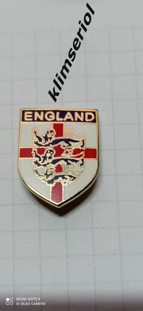 Значок. England (Англия)