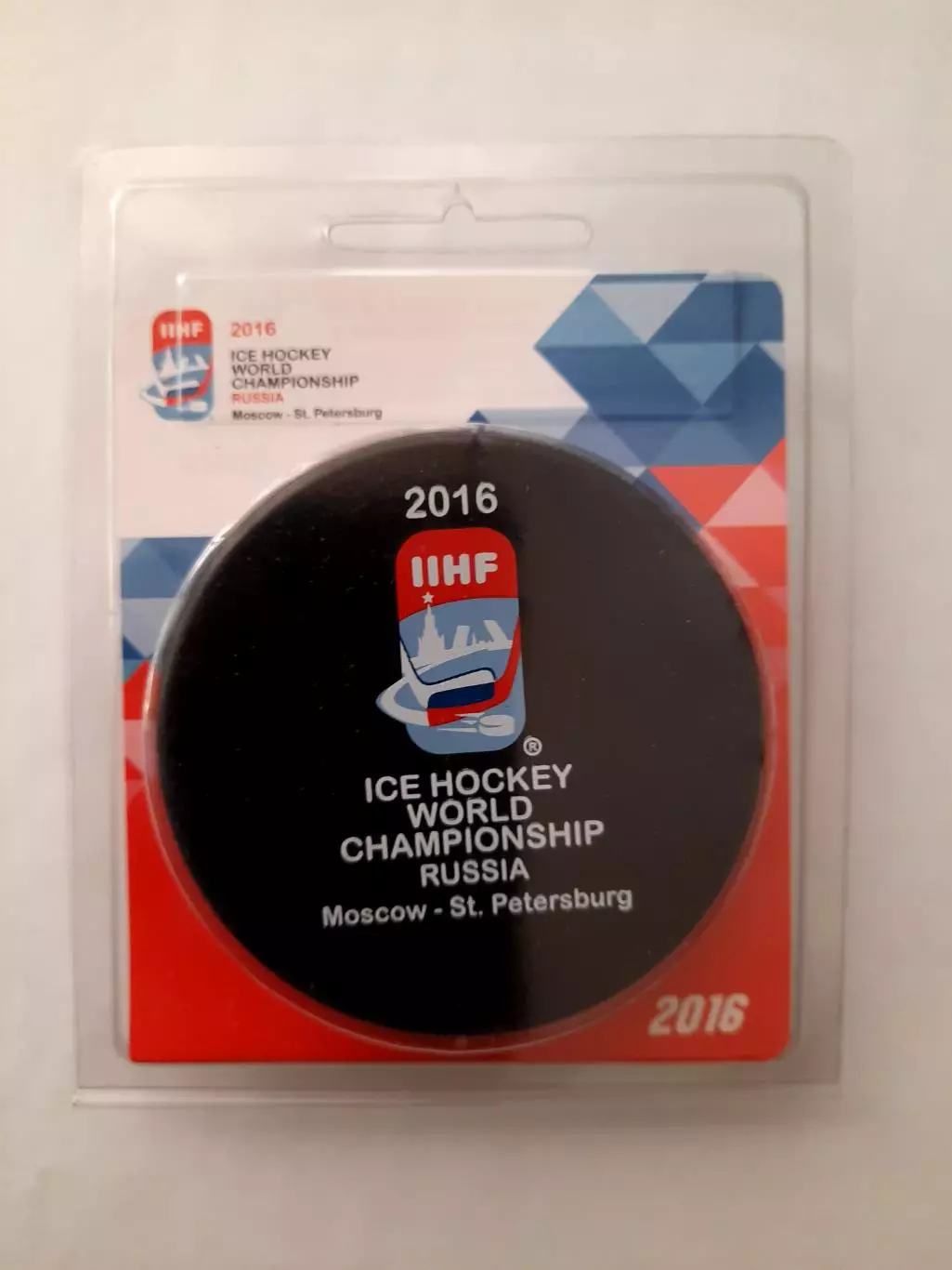 Шайба хоккейная. Чемпионат Мира 2016г.