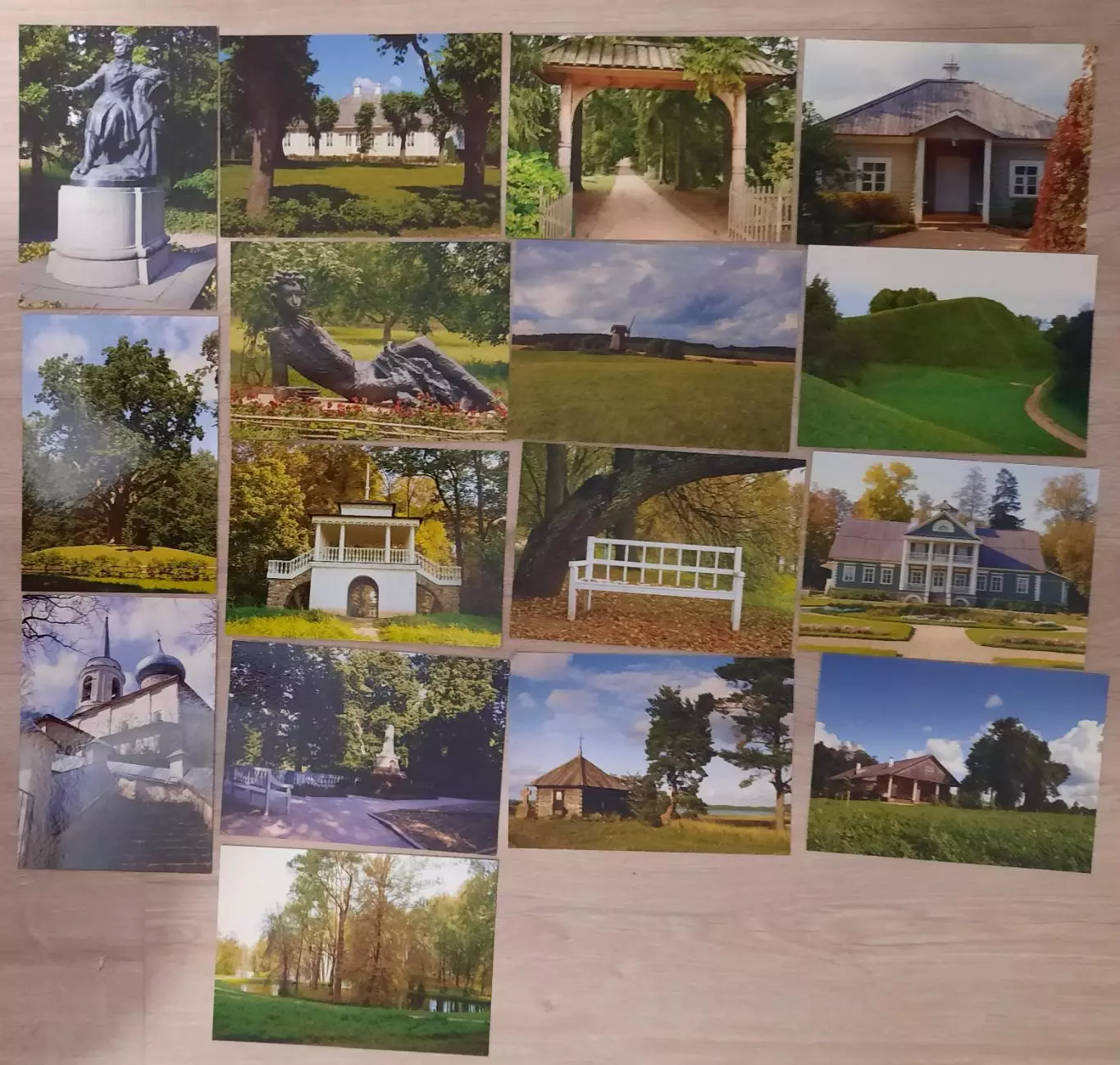 Набор открыток. Пушкинские горы. 1