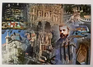 Открытка. Барселона. (вид 2)