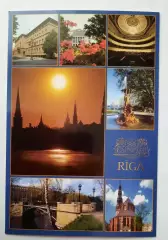 Открытка. Рига. Латвия (вид 1).