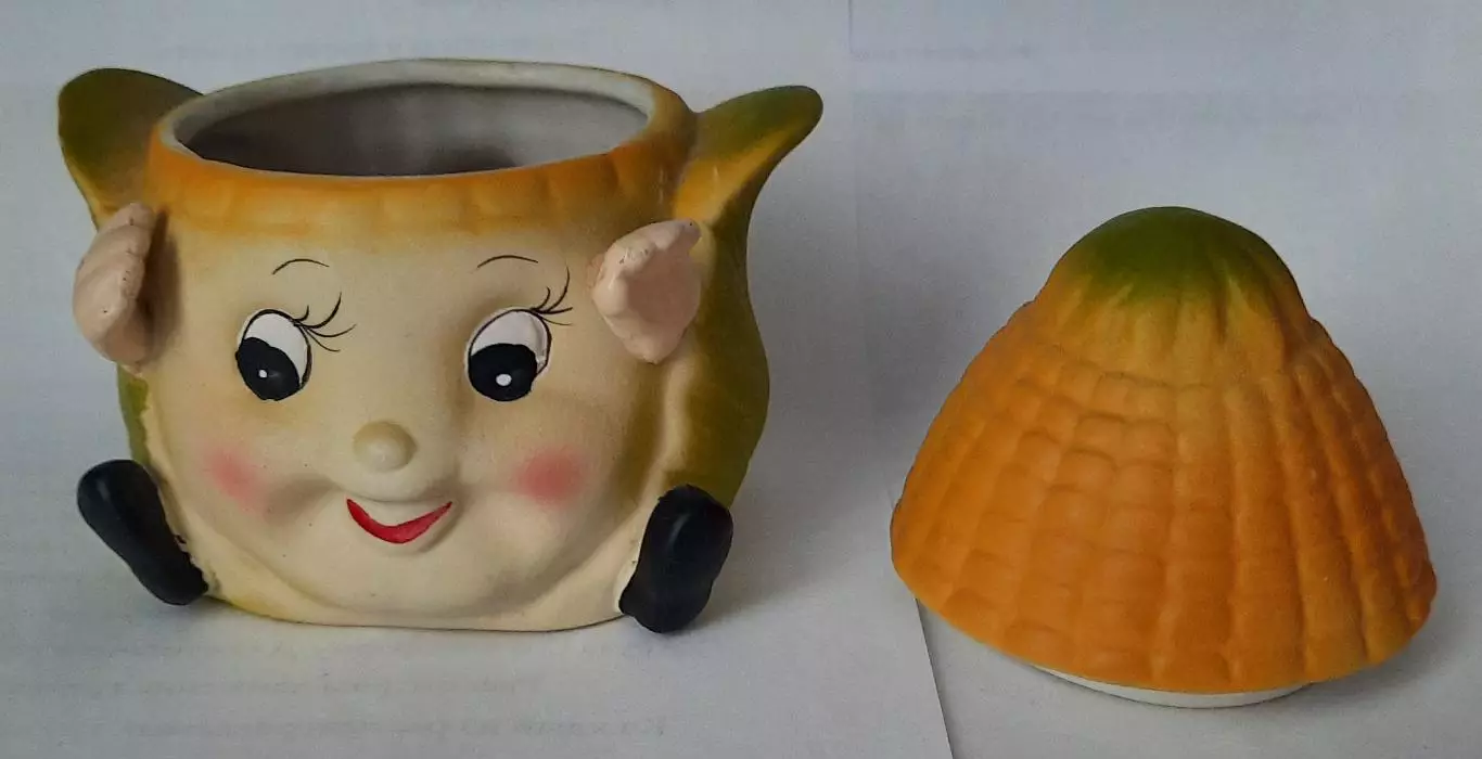 Солонка или баночка для специй (керамика). 1