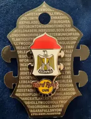 Значок Хард Рок Кафе «hard rock cafe» Каир. Гриф гитары.