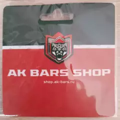 Значок логотип Хоккейного клуба Ак Барс Казань (официальный). Вид 1