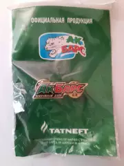 Значок логотип Хоккейного клуба Ак Барс Казань (официальный). Вид 2