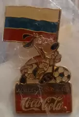 Значок талисман Чемпионата Мира по футболу 1994 год (официальный). Вид 1