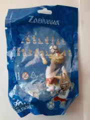 Фигурка Забиваки - талисмана Чемпионата Мира по футболу Россия 2018. (вид 5).