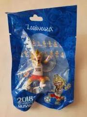 Фигурка Забиваки - талисмана Чемпионата Мира по футболу Россия 2018. (вид 3).