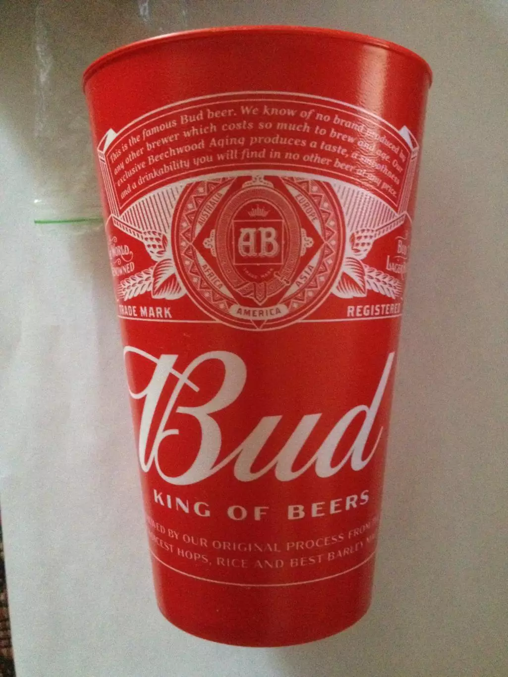 Пивной стакан Чемпионат Мира по футболу Россия 2018 (пластик) 0,5 л. 1