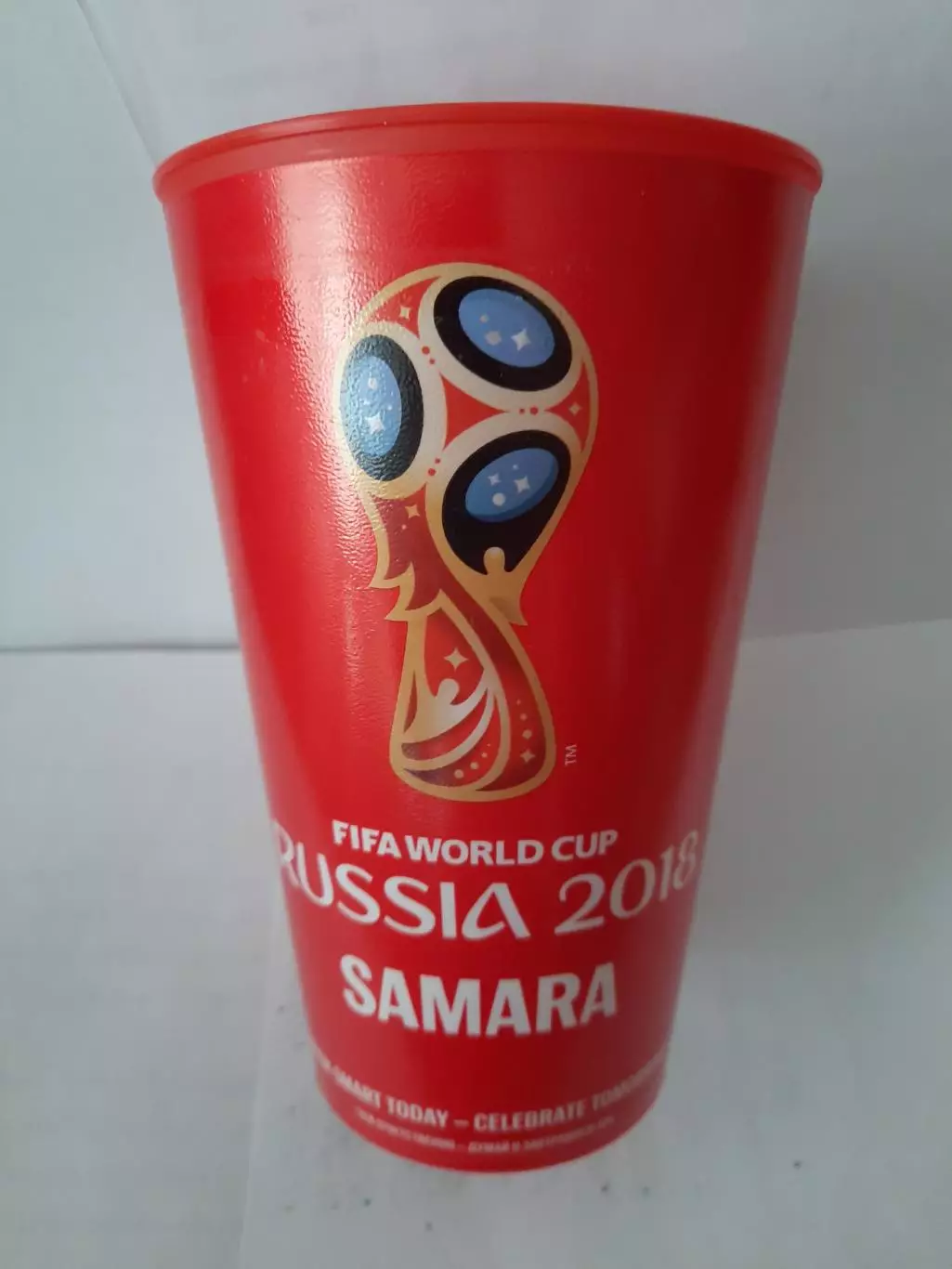 Пивной стакан Чемпионат Мира по футболу Россия 2018. Самара (пластик) 0,5 л