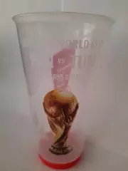 Пивной стакан Чемпионат Мира по футболу Россия 2018. Панама - Тунис(пластик) 0,5