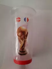 Пивной стакан Чемпионат Мира по футболу Россия 2018. Дания - Франция(пластик)0,5