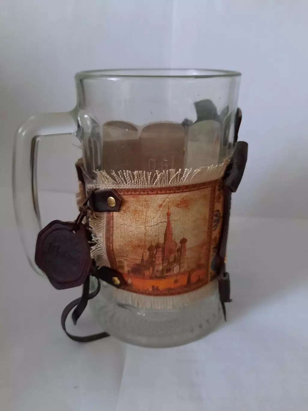 Пивная кружка. Россия. (стекло) 0,5 л 1