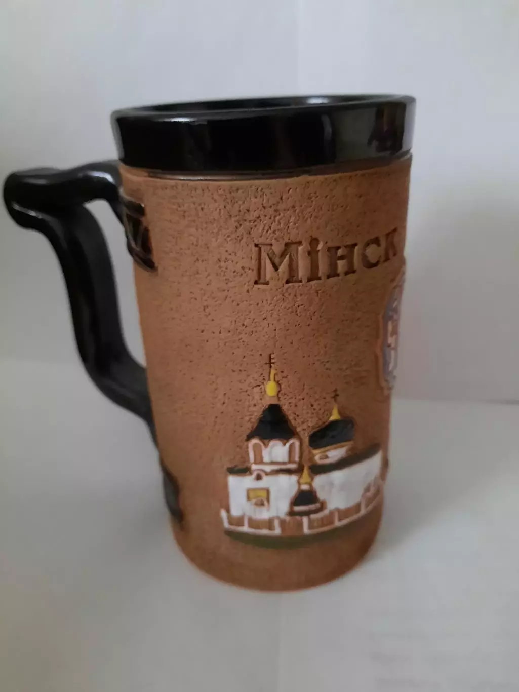 Пивная кружка. Минск. Беларусь. (керамика) 0,5 л