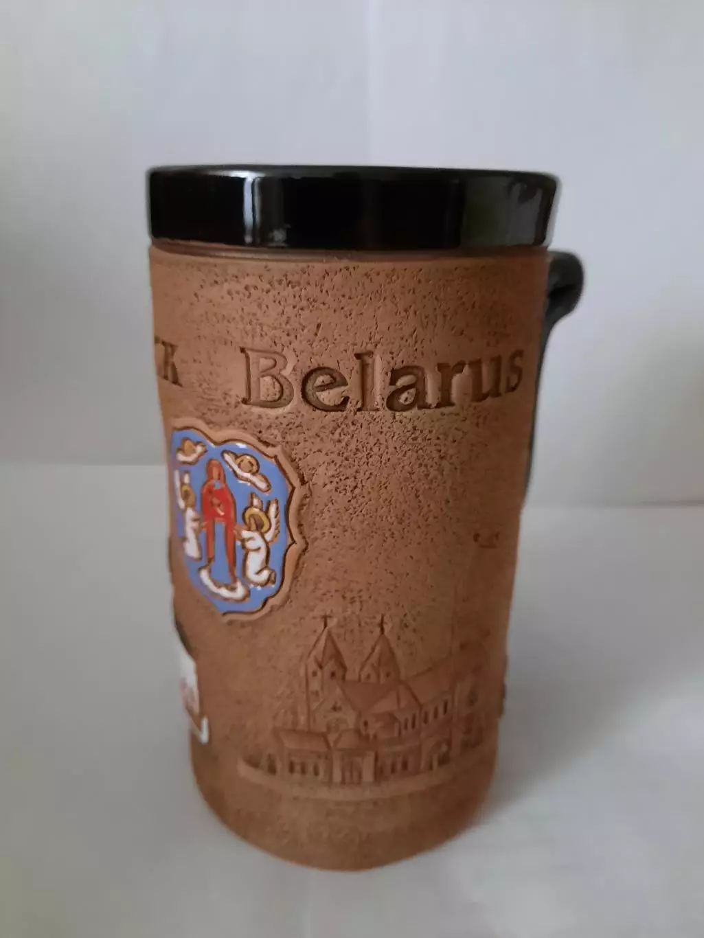 Пивная кружка. Минск. Беларусь. (керамика) 0,5 л 1