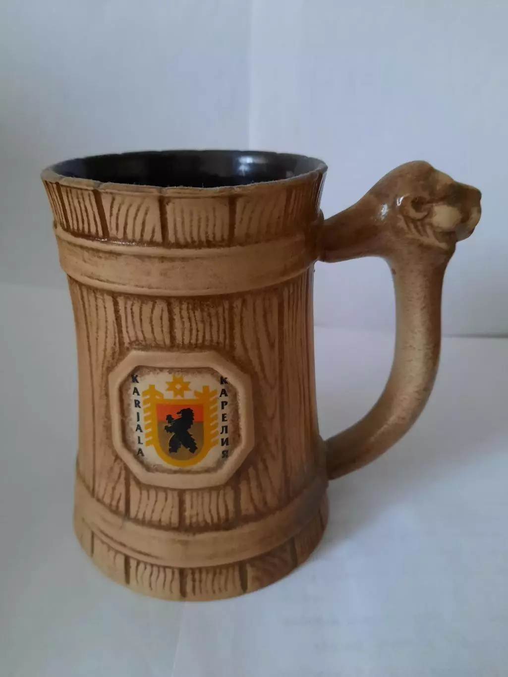 Пивная кружка. Кижи. (керамика) 0,5 л 1