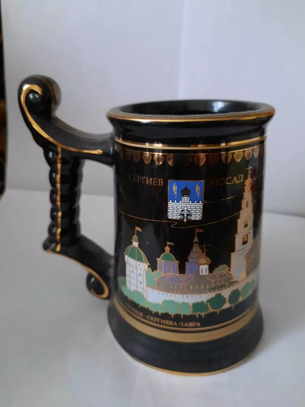 Пивная кружка. Сергиев Посад. (керамика) 0,5 л