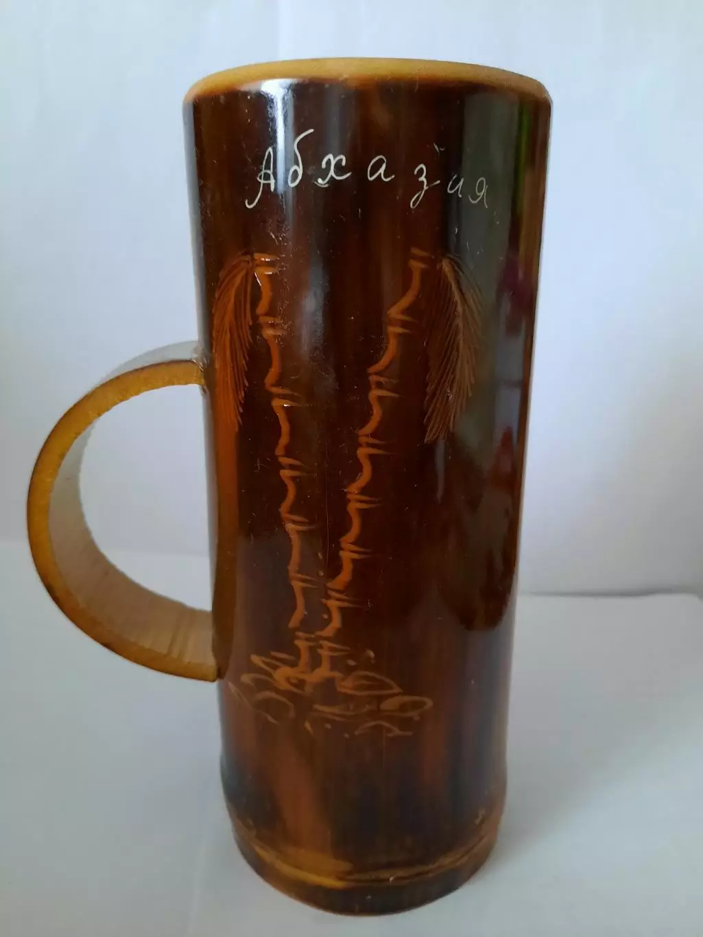 Пивная кружка. Абхазия. (бамбук) 0,5 л