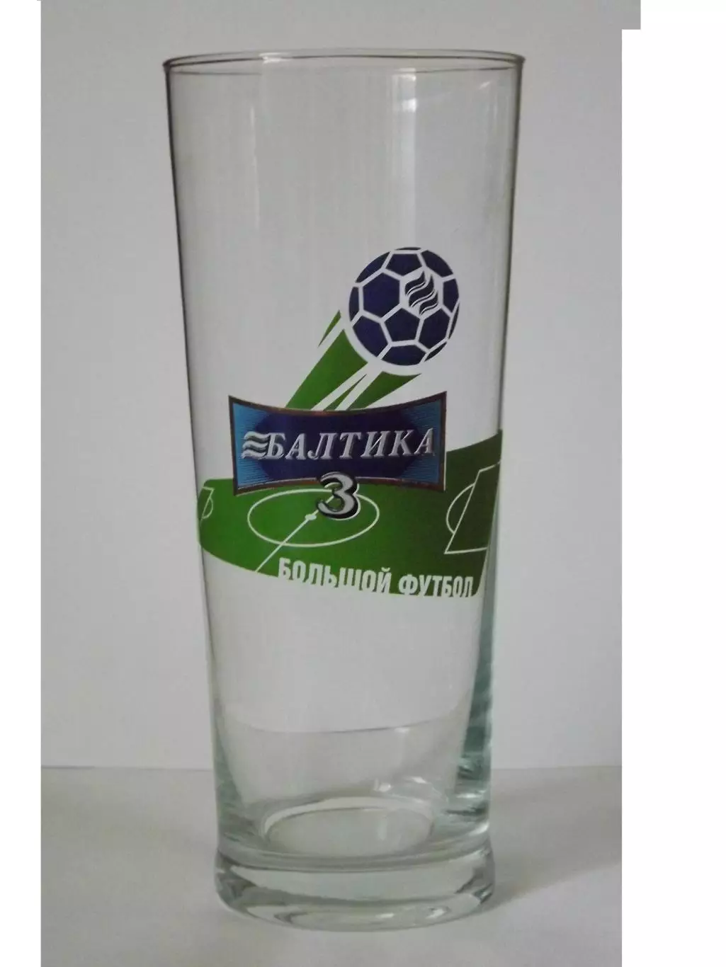Пивной стакан. Балтика 3 футбол (стекло) 0,5 л