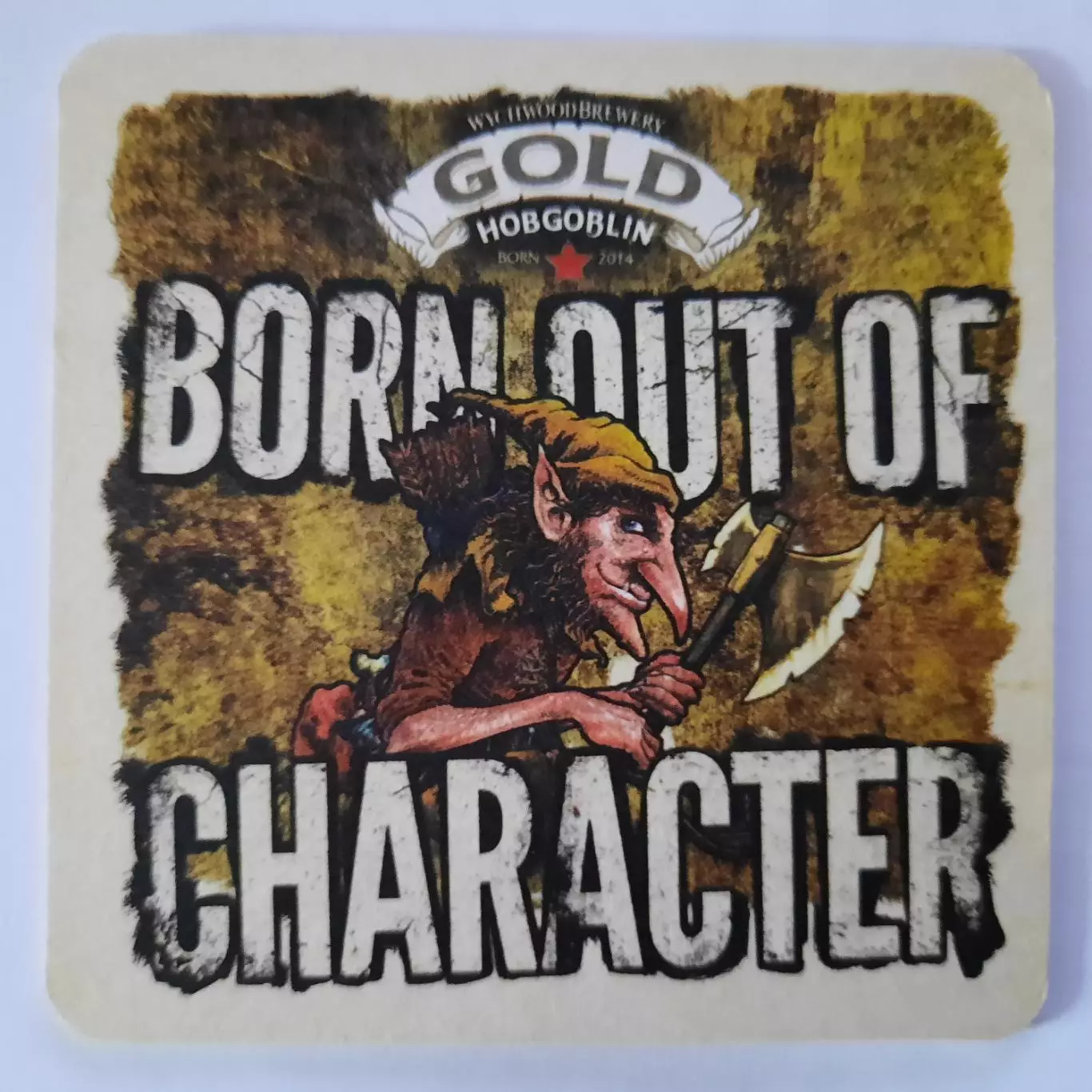 Бирдекель (подставка под пивной стакан / бокал) Hobgoblin (Хобгоблин) (вид 5).