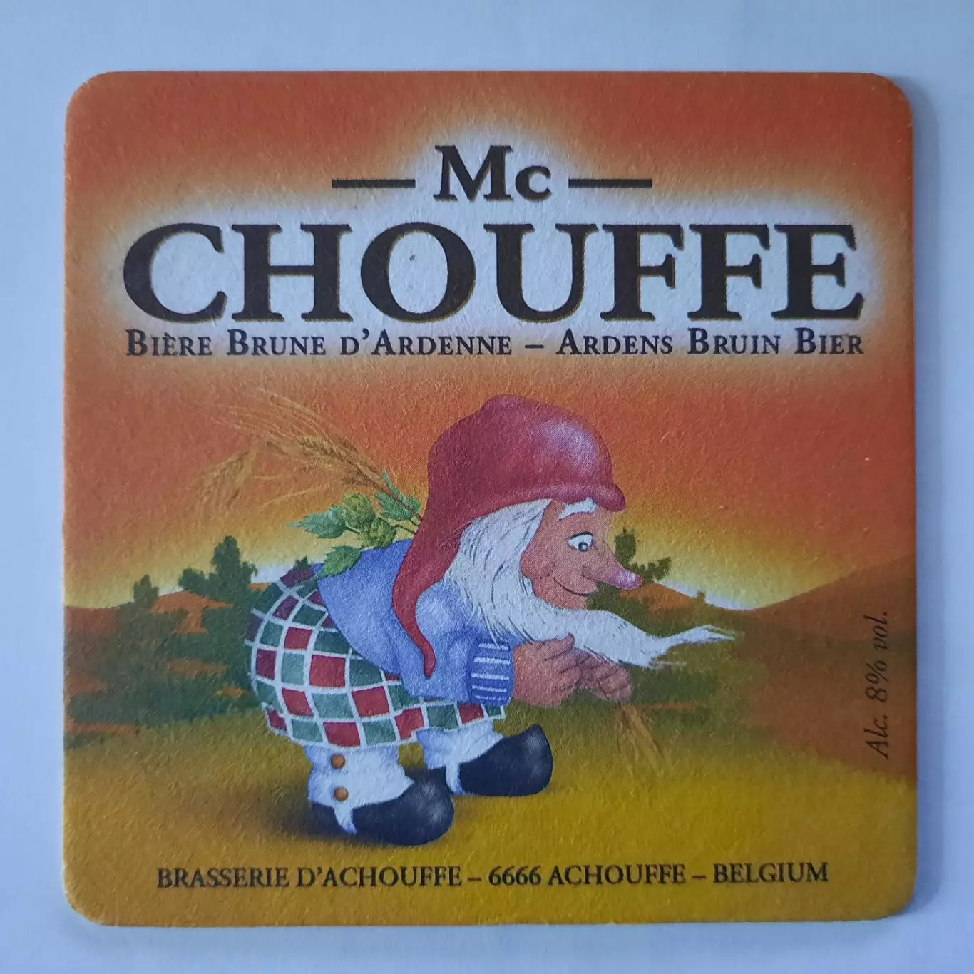 Бирдекель (подставка под пивной стакан / бокал)(Ла Шуфф) (вид 5).