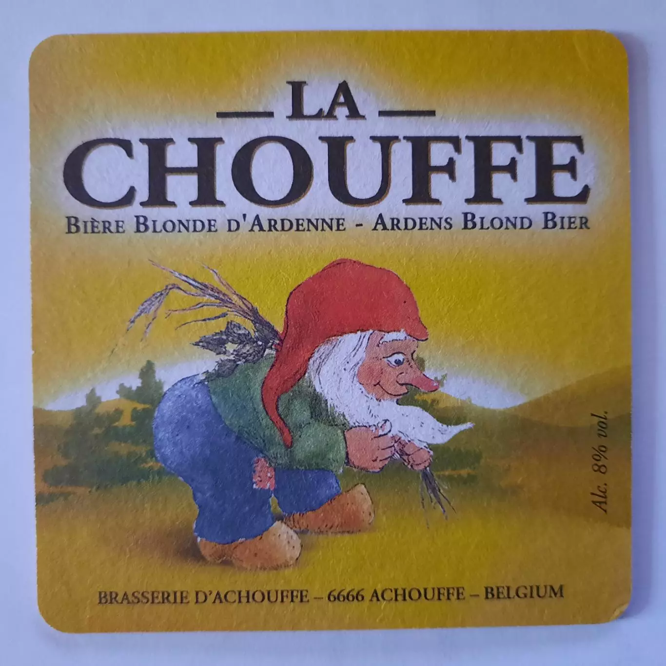 Бирдекель (подставка под пивной стакан / бокал)(Ла Шуфф) (вид 5). 1