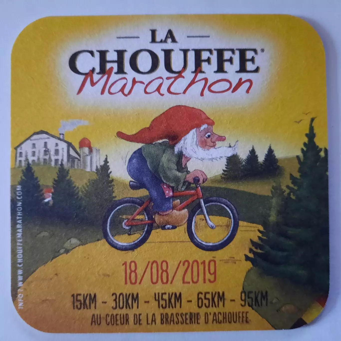 Бирдекель (подставка под пивной стакан / бокал)(Ла Шуфф) (вид 10). 1