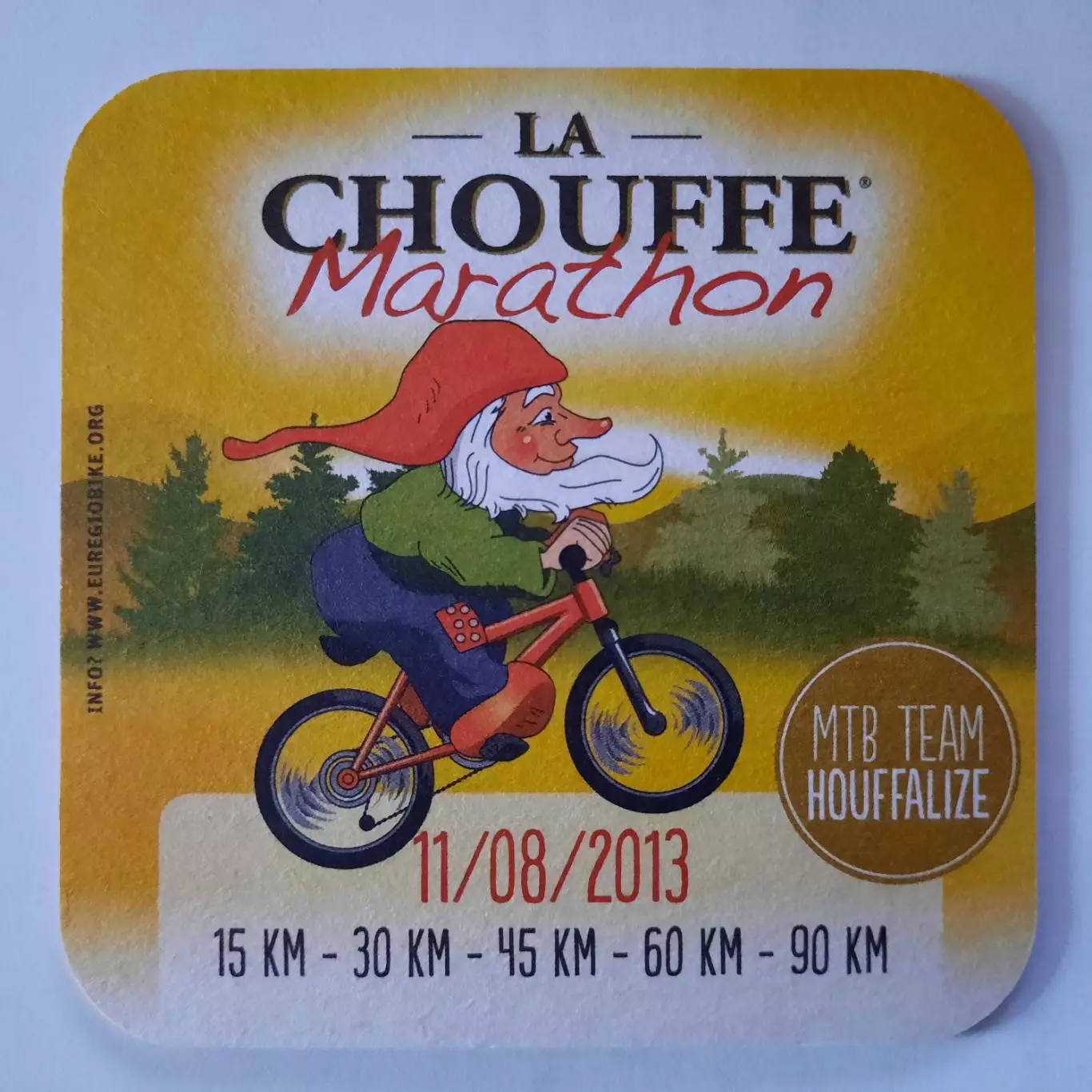 Бирдекель (подставка под пивной стакан / бокал)(Ла Шуфф) (вид 11). 1