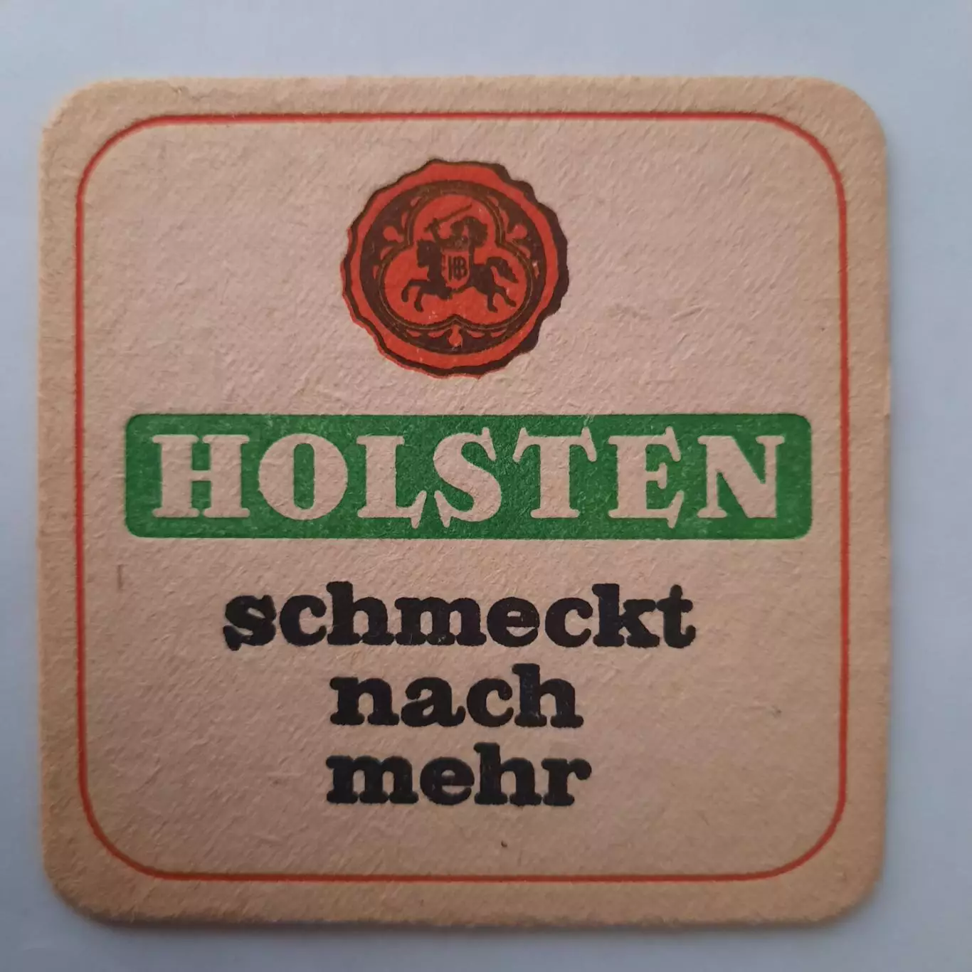 Бирдекель (подставка под пивной стакан) Футбол. Гамбург пиво Хольстен(вид 2) 1
