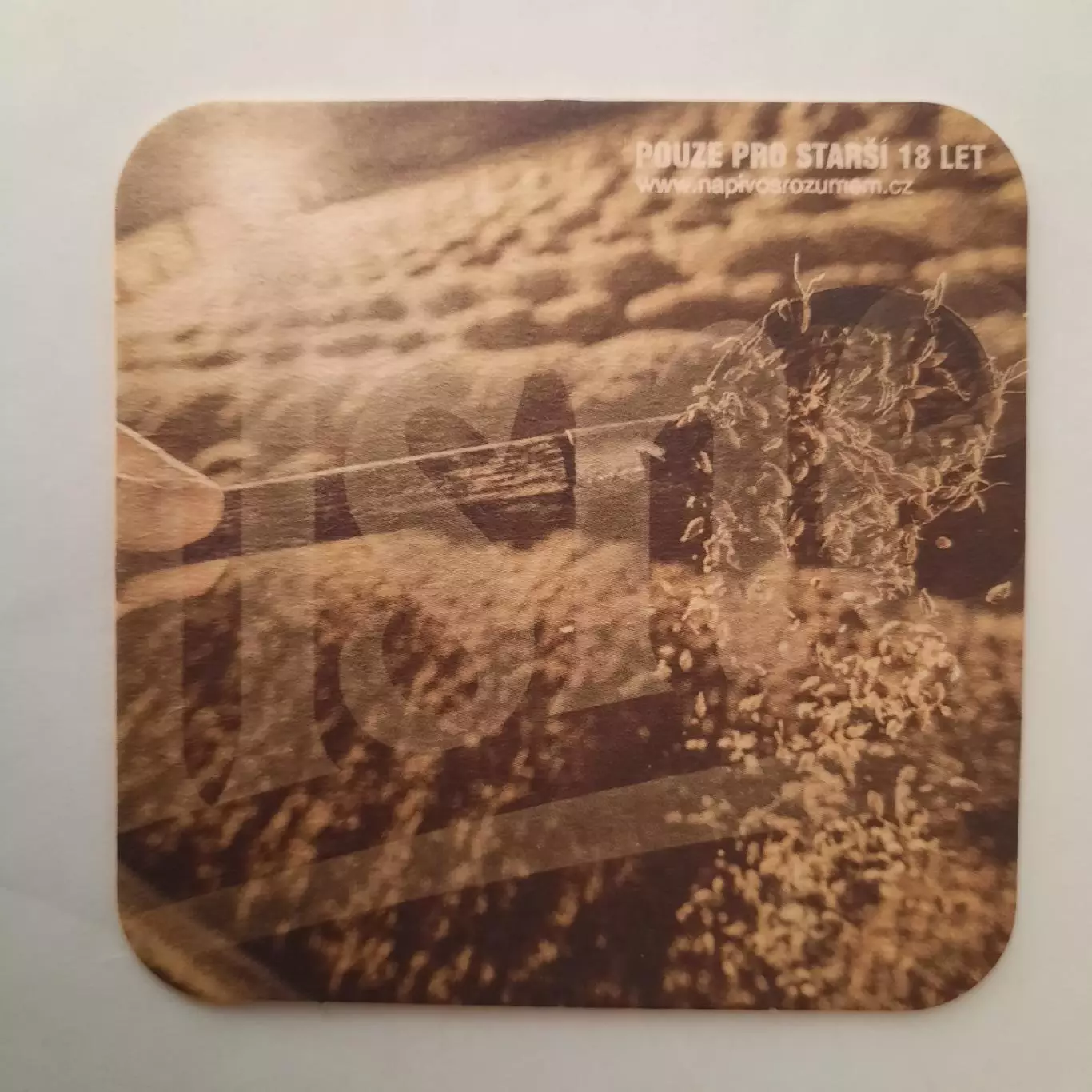 Бирдекель (подставка под пивной стакан/бокал). Пиво Пилснер Урквелл Вид 2