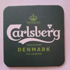 Бирдекель (подставка под пивной стакан/бокал). Пиво Карлсберг Вид 2