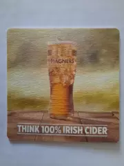 Бирдекель (подставка под пивной стакан/бокал). Пиво Магнерс. Вид 1