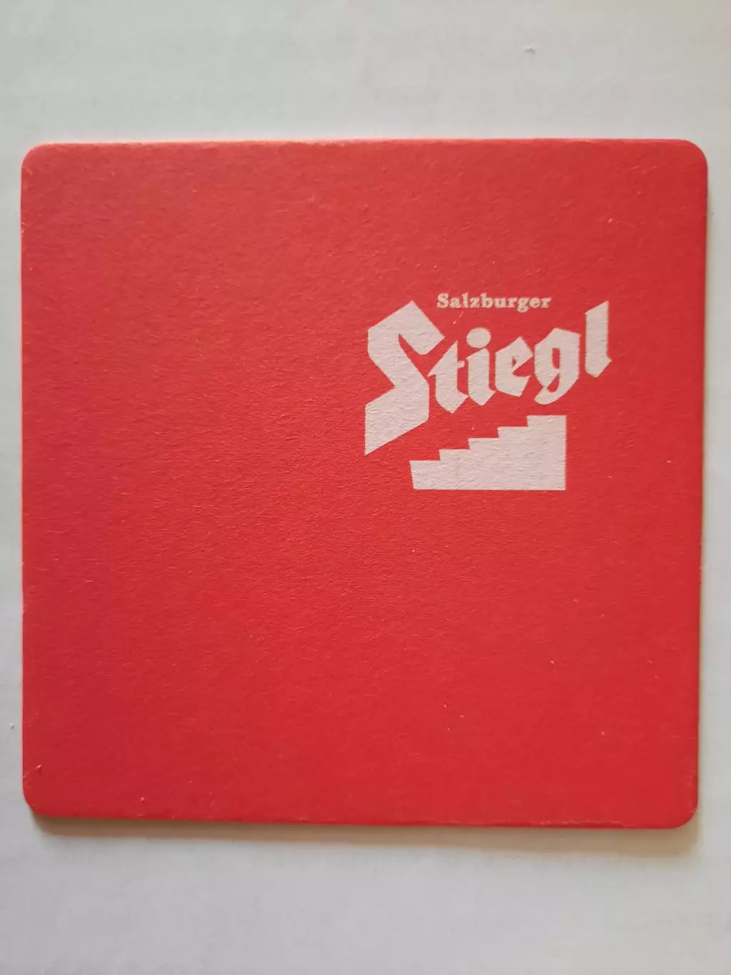 Бирдекель (подставка под пивной стакан/бокал). Пиво Штигель.