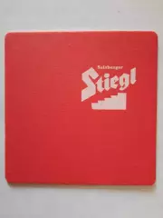 Бирдекель (подставка под пивной стакан/бокал). Пиво Штигель.