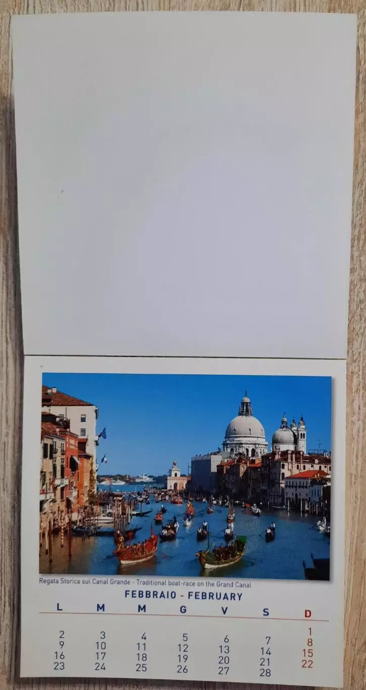 Магнит. Венеция. (календарь) 2