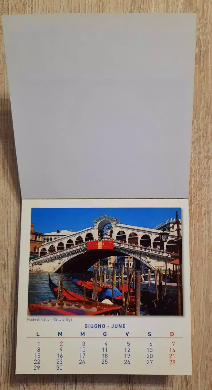 Магнит. Венеция. (календарь) 3