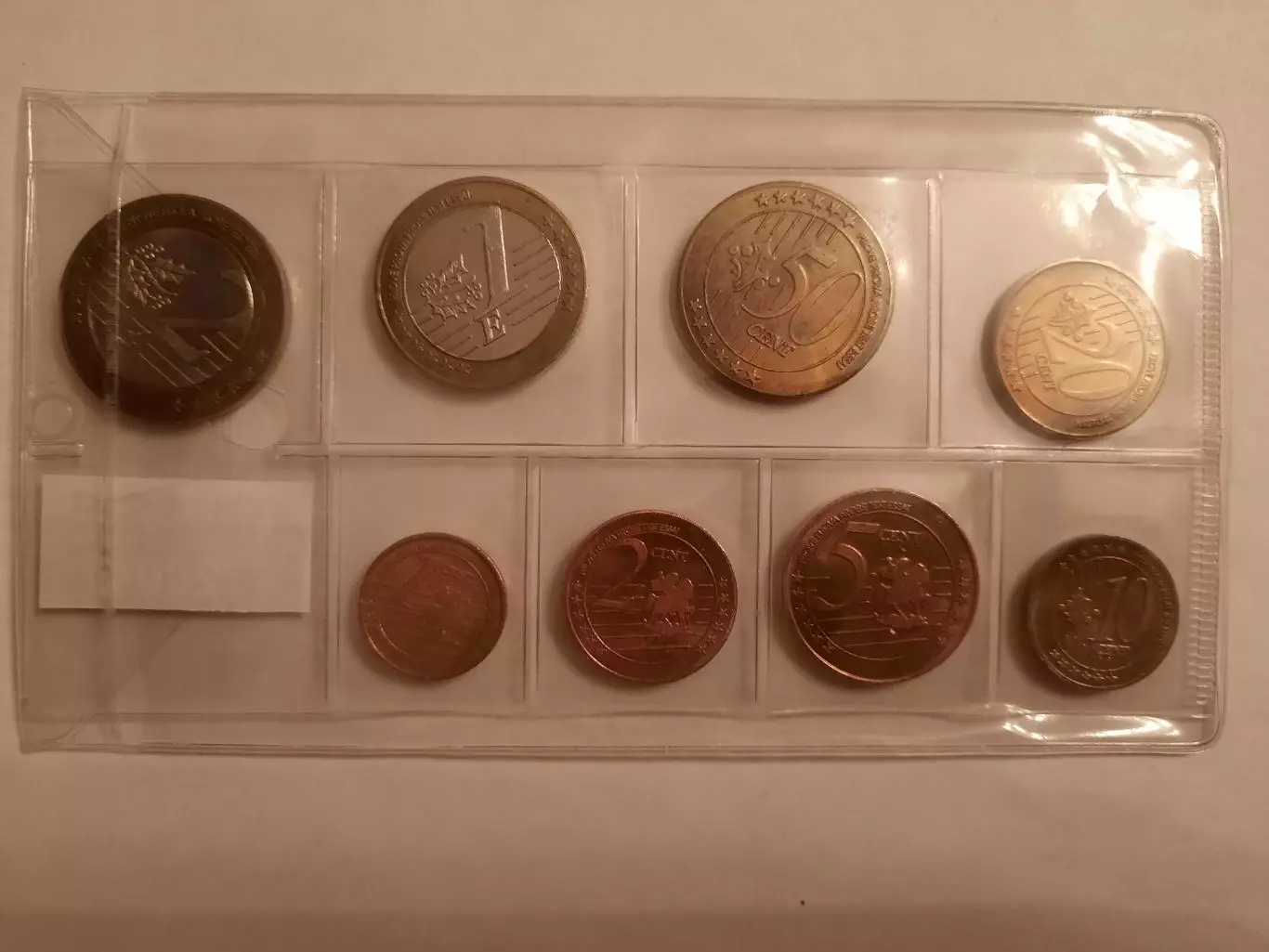 Пробные ЕВРО. Россия. вид 2. 1